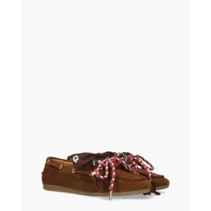 Toral Nahua Bandana Bruin/Multi Dames Veterschoenen