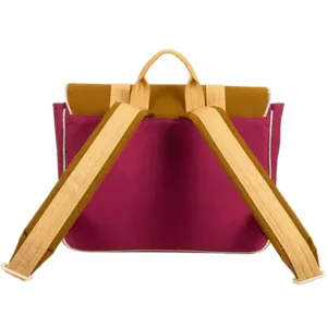 Sticky Lemon Schooltas Okergeel Roze