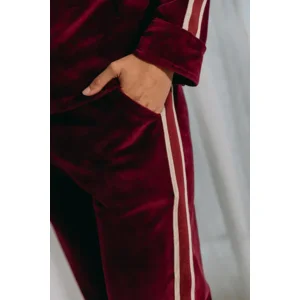 Alice et Maman Kate homewear in bordeaux