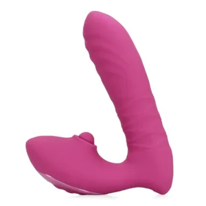 Loveline Stotende Vibrator Powerful Pink 15 cm