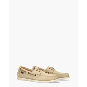 Sebago Docksides Portland Flesh Out Beige Herenloafers