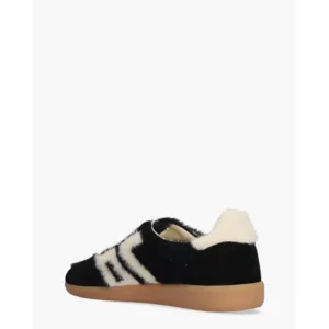 Back 70 Mohair Zwart/Wit Damessneakers