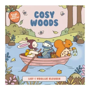 Boek - Kleurboek - Kleine bosvriendjes - Cosy woods