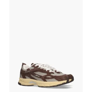 Mercer Amsterdam The Run-Re Americana Donkerbruin/Grijs Damessneakers