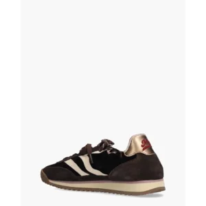 MRP By Maripé Utah V.12 Donkerbruin/Off-White Damessneakers