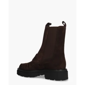 Kennel&schmenger Bell Donkerbruin Dames Chelseaboots