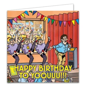 Kaartenmapje - 10st. - 4 designs - Jan van Haasteren - Tijd voor cadeautjes - 12x12cm