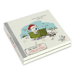 Kaarten - Kerst - Doe eens lief - Arrenslee & wandeling - 10st.