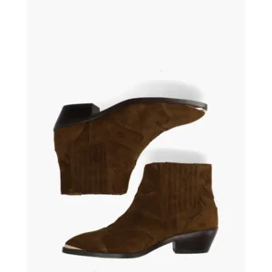 Toral Sonia Metal Khaki Dames Enkelboots