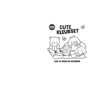 Boek - Kleurboek - Sunny vibes - Cute kleurset