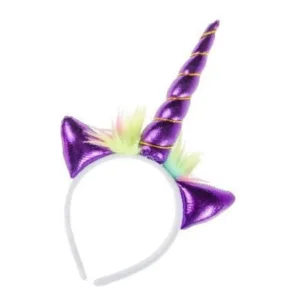 Diadeem - Eenhoorn - Roze 'of' paars - 1st. - Wordt willekeurig geleverd