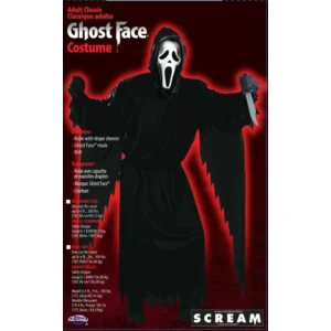 Kostuum - Ghost face - Inclusief masker - Licentie - S/M/L