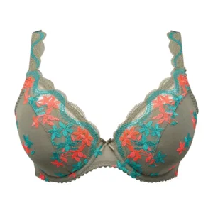 Prima Donna Cala Luna voorgevormde plunge bh in kaki