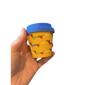 Teckel espresso beker teckelprint