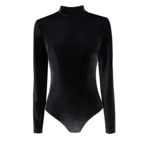 Marie Jo Tom body in zwart velvet
