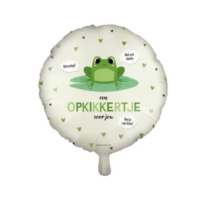 Folieballon - Een opkikkertje voor jou - 46cm