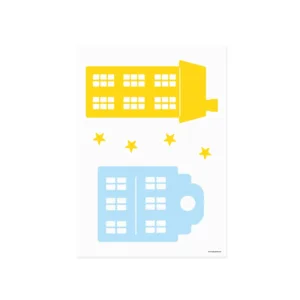 Raamstickers - Sinterklaas - Welkom Sint & Piet