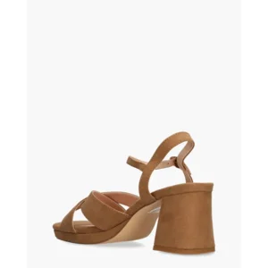 Ella Cruz Zera Bruin Damessandalen