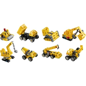 LEGO® 42233 Technic Machtige Machines Serie 1 - complete serie van 8