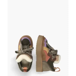 Miss Olivia Moon 13 Groen/Multicolor Damessneakers