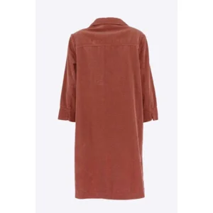 Signe Nature Kleed: Ribfluweel, oud roze ( Signe.1409 )