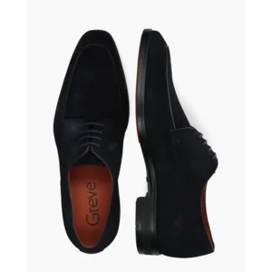 Greve 3140.08 Donkerblauw Heren Veterschoenen