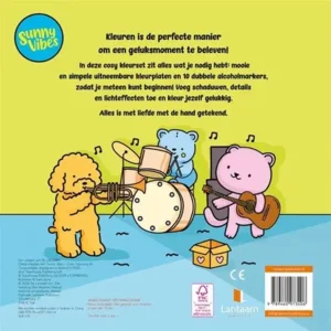 Boek - Kleurboek - Sunny vibes - Cute kleurset