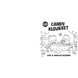 Boek - Kleurboek - Sunny vibes - Candy kleurset