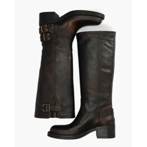 Miss Behave Aivy Donkerbruin Damesboots
