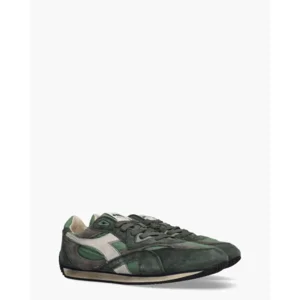 Diadora Heritage Equipe Revenge Nylon Used Green Oil