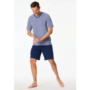 Schiesser – 95/5 Collectie – Pyjama – 183585 – Royal Blauw