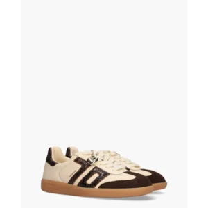 Back 70 Cloud Exclusive Off-White/Donkerbruin Damessneakers