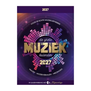 Scheurkalender - 2027 - De grote muziekkalender - 13x18cm