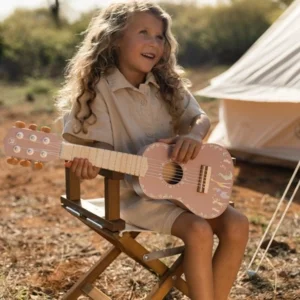Gitaar - Safari friends - Roze