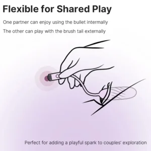Svakom Plume Flexibele Brush Vibrator Met App
