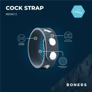 Boners Verstelbare Cock Strap - Groot