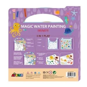 Kleuren met water - Onder water - Met spelletjes & stickers