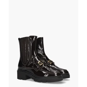 DLSport 7218 Donkerbruin Dames Enkelboots