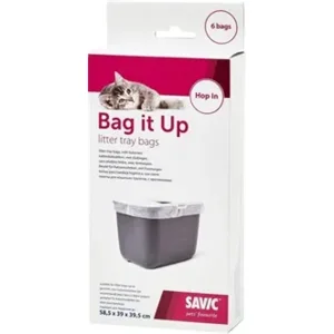 Savic Kattenbakzak Bag It Up Voor Hop In Kattenbak 6 st