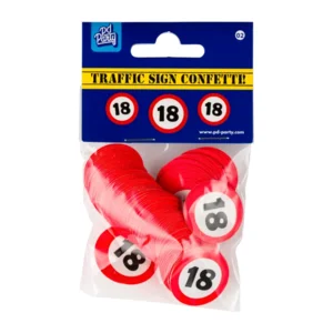 Confetti - 18 - Verkeersbord