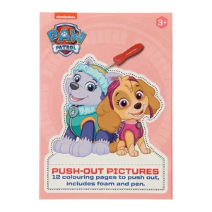 Prikblok - Paw Patrol - Roze - Priklap & prikpen - 1st.