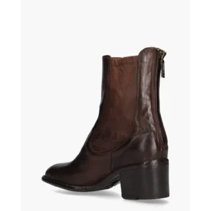 Lemargo AP06A Donkerbruin Dames Chelseaboots