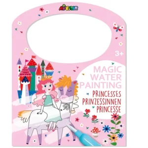 Kleuren met water - Prinses - Met spelletjes & stickers