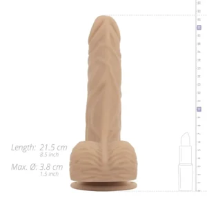 Real Fantasy Ethan Verwarmbare Vibrerende Dildo 21,5 cm