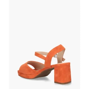 Di Lauro Tylina Oranje Damessandalen