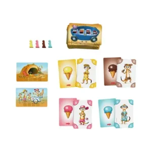 Spel - Nice ice - Stokstaartjes racespel - 5+