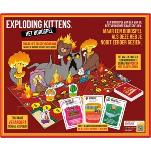 Exploding kittens - Het bordspel - 7+