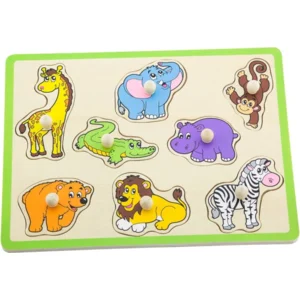 Puzzel - Wilde dieren - 8st.