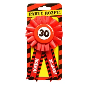 Rozet - 30 jaar - Verkeersbord