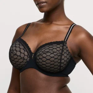 Prima Donna Twist BH: Nako, Zwart, 3delig model, Europese Maten ( PDO.438 )